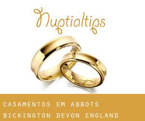 casamentos em Abbots Bickington (Devon, England)