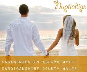 casamentos em Aberystwyth (Cardiganshire County, Wales)