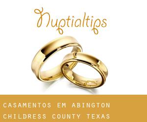 casamentos em Abington (Childress County, Texas)