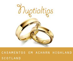 casamentos em Acharn (Highland, Scotland)