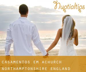 casamentos em Achurch (Northamptonshire, England)