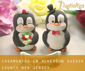casamentos em Ackerson (Sussex County, New Jersey)