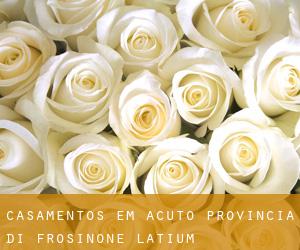 casamentos em Acuto (Provincia di Frosinone, Latium)
