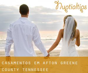 casamentos em Afton (Greene County, Tennessee)