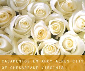 casamentos em Ahoy Acres (City of Chesapeake, Virginia)