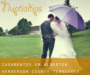casamentos em Alberton (Henderson County, Tennessee)