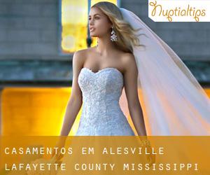 casamentos em Alesville (Lafayette County, Mississippi)