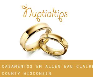 casamentos em Allen (Eau Claire County, Wisconsin)