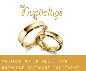 casamentos em Alles-sur-Dordogne (Dordogne, Aquitaine)