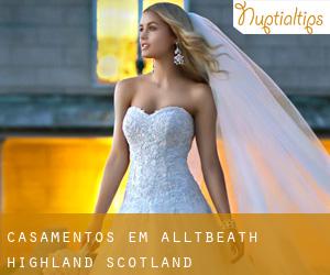casamentos em Alltbeath (Highland, Scotland)