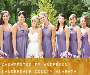 casamentos em Anderson (Lauderdale County, Alabama)