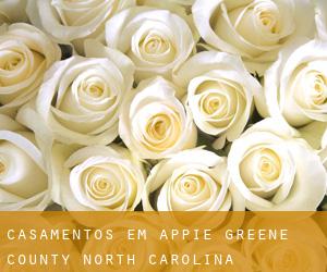 casamentos em Appie (Greene County, North Carolina)