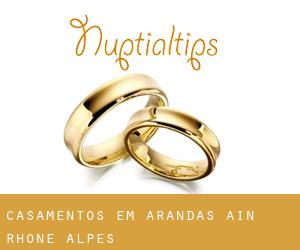 casamentos em Arandas (Ain, Rhône-Alpes)