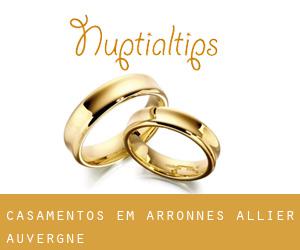 casamentos em Arronnes (Allier, Auvergne)