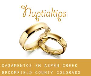 casamentos em Aspen Creek (Broomfield County, Colorado)