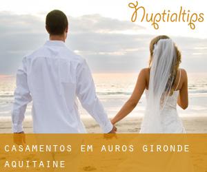 casamentos em Auros (Gironde, Aquitaine)
