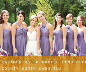 casamentos em Baxter (Henderson County, North Carolina)