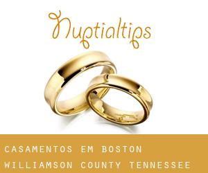 casamentos em Boston (Williamson County, Tennessee)