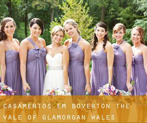 casamentos em Boverton (The Vale of Glamorgan, Wales)