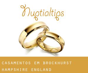 casamentos em Brockhurst (Hampshire, England)