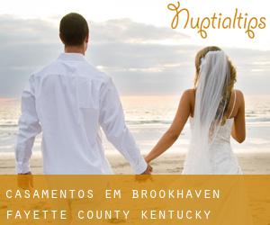 casamentos em Brookhaven (Fayette County, Kentucky)