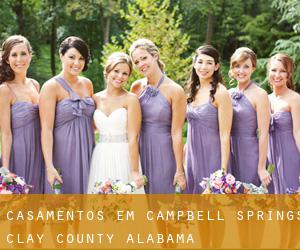 casamentos em Campbell Springs (Clay County, Alabama)