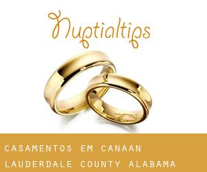 casamentos em Canaan (Lauderdale County, Alabama)
