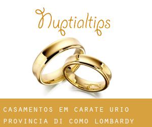 casamentos em Carate Urio (Provincia di Como, Lombardy)