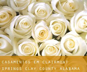 casamentos em Clairmont Springs (Clay County, Alabama)