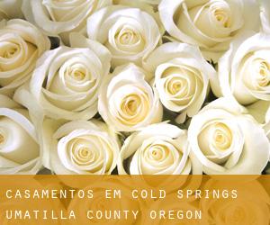 casamentos em Cold Springs (Umatilla County, Oregon)