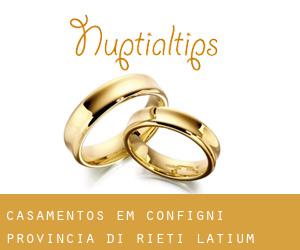 casamentos em Configni (Provincia di Rieti, Latium)