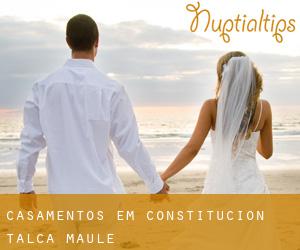 casamentos em Constitución (Talca, Maule)
