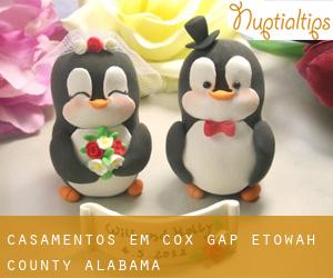 casamentos em Cox Gap (Etowah County, Alabama)