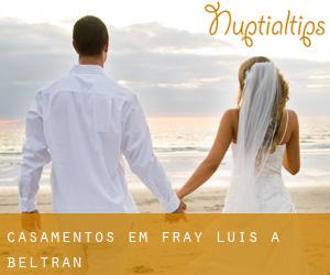 casamentos em Fray Luis A. Beltrán