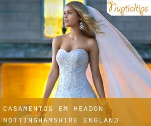 casamentos em Headon (Nottinghamshire, England)