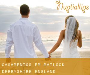 casamentos em Matlock (Derbyshire, England)