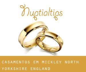 casamentos em Mickley (North Yorkshire, England)