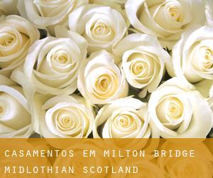 casamentos em Milton Bridge (Midlothian, Scotland)