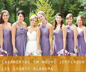 casamentos em Mount Jefferson (Lee County, Alabama)