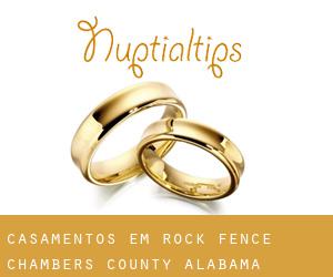 casamentos em Rock Fence (Chambers County, Alabama)